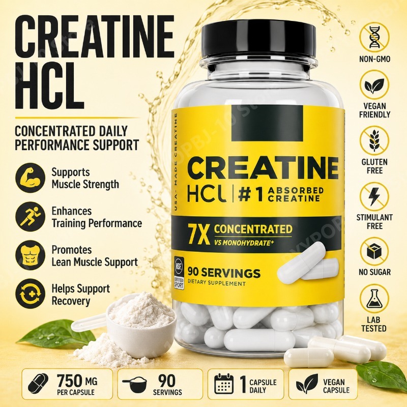 Nutrition Of Fitness - Kreatin HCl 750mg 90 Kapseln Fitness