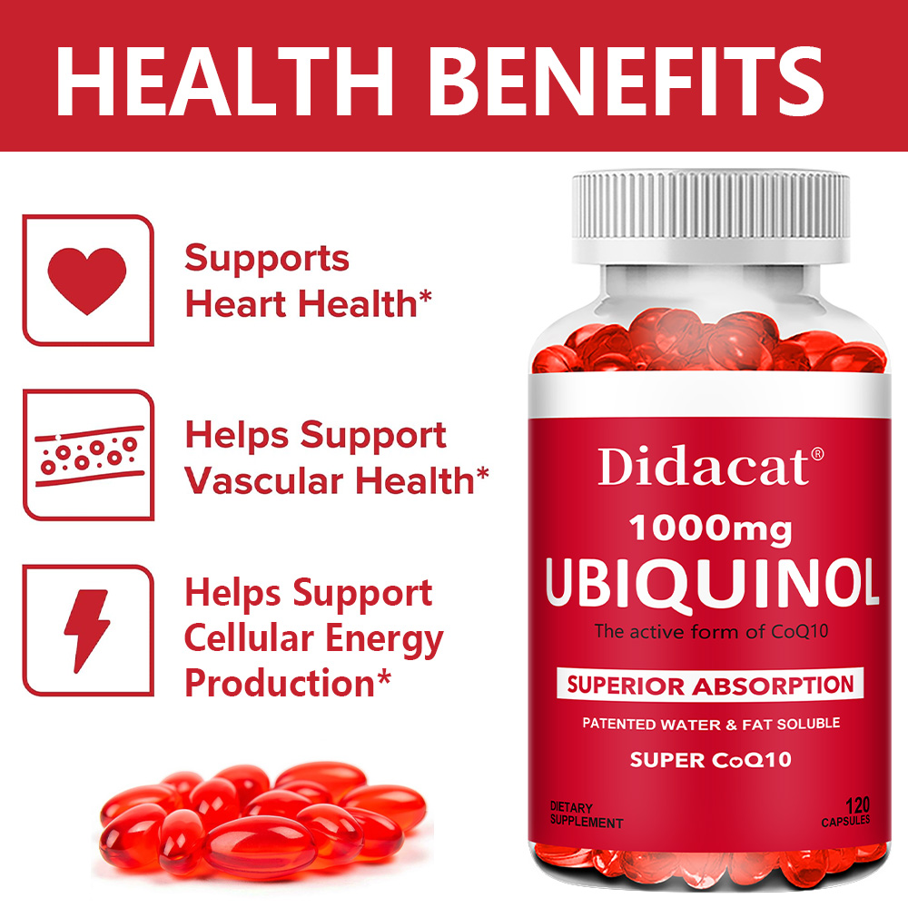 Ubiquinol CoQ10 Pflanzliche So – Coq10 Ubiquinol Softgel Bewertung und Preis