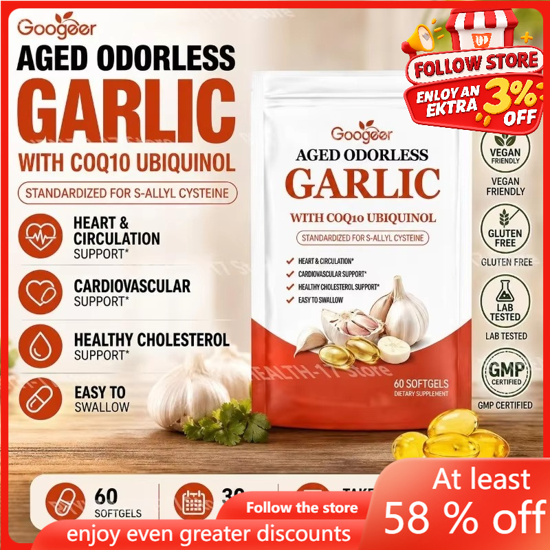 Googeer Aged Odorless Garlic S – Coq10 Ubiquinol Softgel Bewertung und Preis