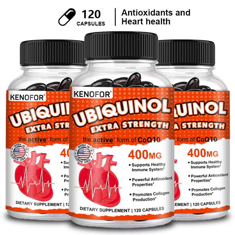 KENOFOR Ubiquinol CoQ10 400 mg – Coq10 Ubiquinol Softgel Bewertung und Preis